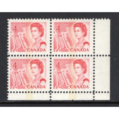 Canada 457pi Corner Block LR VF MNH