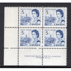 Canada 458 Plate Block LL No. 3 VF MNH
