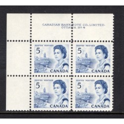 Canada 458 Plate Block UL No. 4 VF MNH