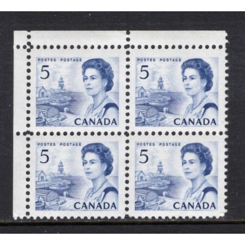Canada 458ii Corner Block UL VF MNH