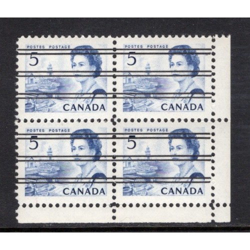 Canada 458xxii Corner Block LR VF MNH