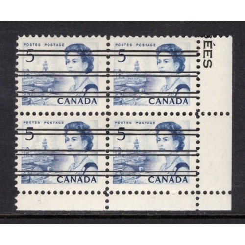 Canada 458xx Corner Block LR VF MNH