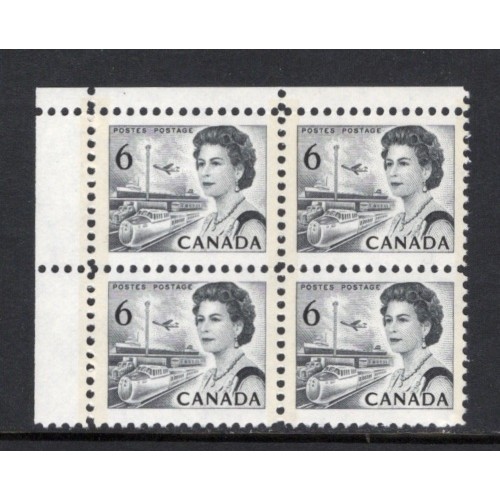 Canada 460fpi Corner Block UL VF MNH