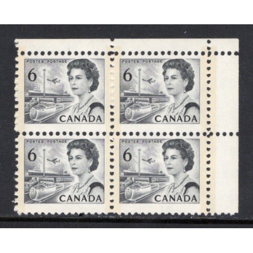 Canada 460fpi Corner Block UR VF MNH