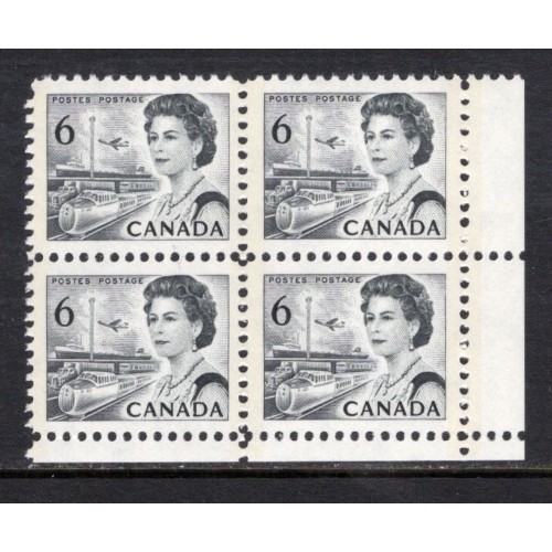 Canada 460fpi Corner Block LR VF MNH