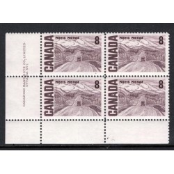 Canada 461 Plate Block LL No. 1 VF MNH