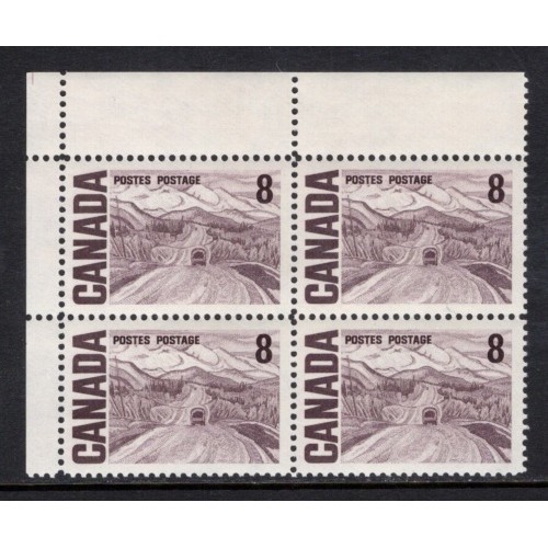 Canada 461 Corner Block UL VF MNH