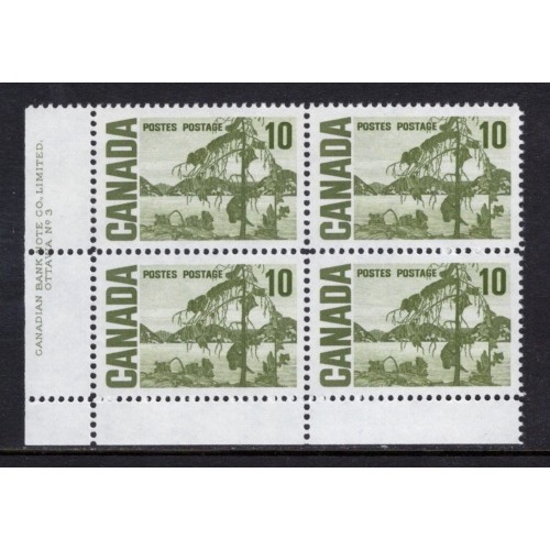 Canada 462v Plate Block LL No. 3 VF MNH