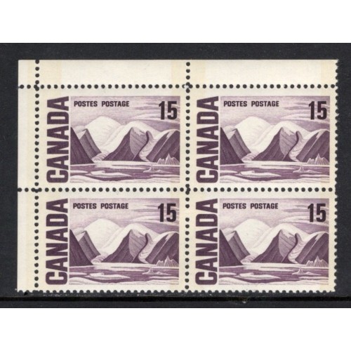 Canada 463p Corner Block UL VF MNH