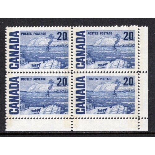 Canada 464pi Corner Block LR VF MNH