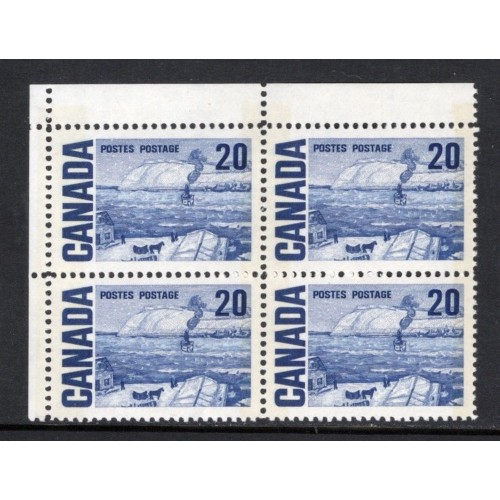 Canada 464pi Corner Block UL VF MNH