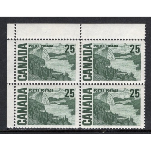 Canada 465 Corner Block UL VF MNH