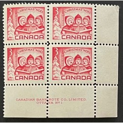 Canada 476 Plate Block LR No. 1 VF MNH