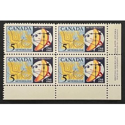 Canada 479 Plate Block UR VF MNH