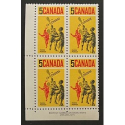 Canada 483 Plate Block LL No. 1 VF MNH
