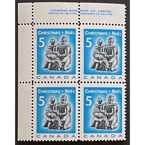 Canada 488 Plate Block UL VF MNH