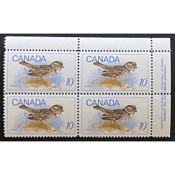 Canada 497 Plate Block UR VF MNH