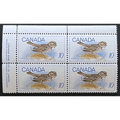 Canada 497 Plate Block UL VF MNH