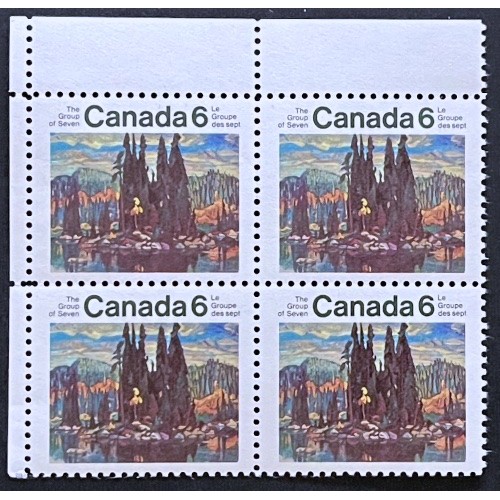 Canada 518 Corner Block UL VF MNH