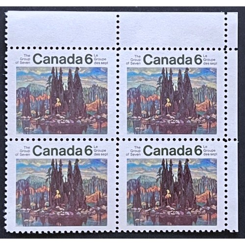 Canada 518 Corner Block UR VF MNH