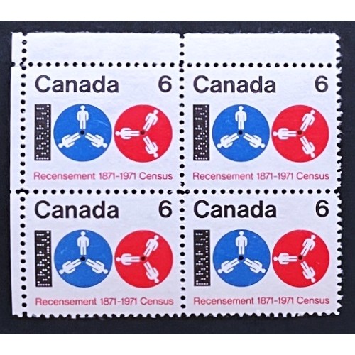 Canada 542 Corner Block UL VF MNH