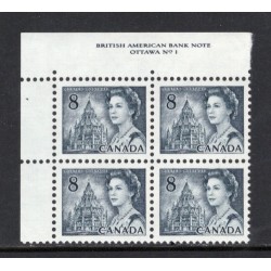 Canada 544 Plate Block UL No. 1 VF MNH