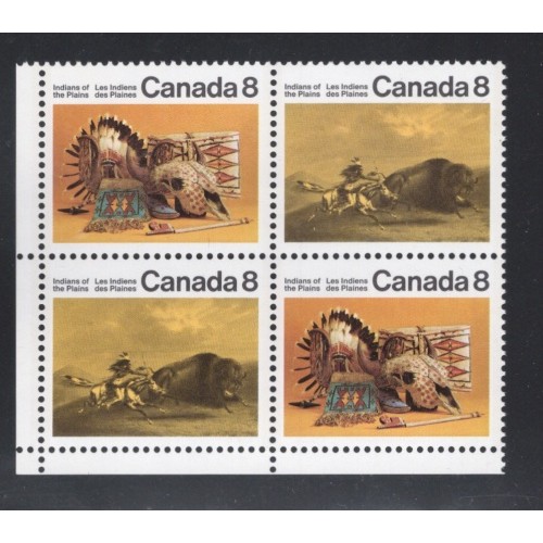 Canada 563b Corner Block UL VF MNH