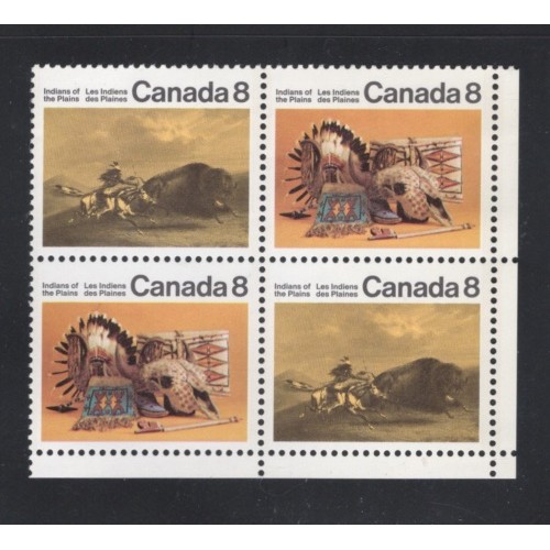 Canada 563b Corner Block LR VF MNH