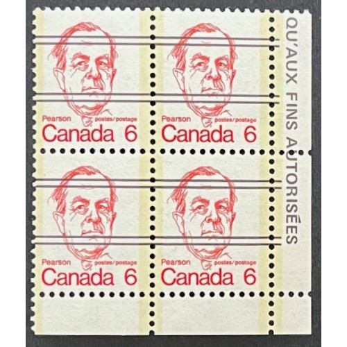 Canada 591xx Corner Block LR VF MNH