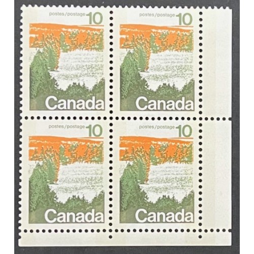 Canada 594iv Corner Block LR VF MNH