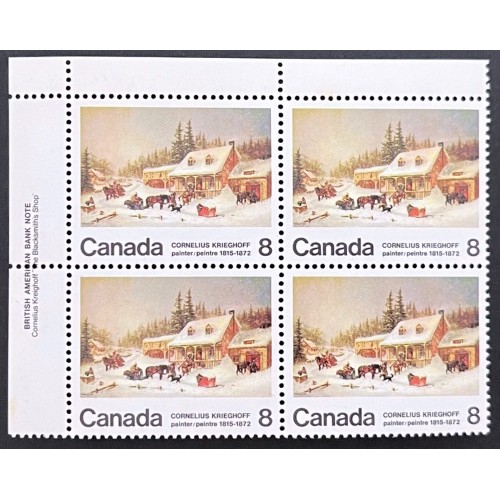 Canada 610 Plate Block UL VF MNH