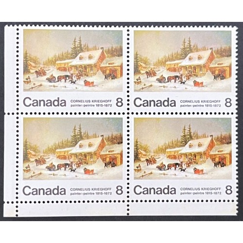 Canada 610p Corner Block LL VF MNH