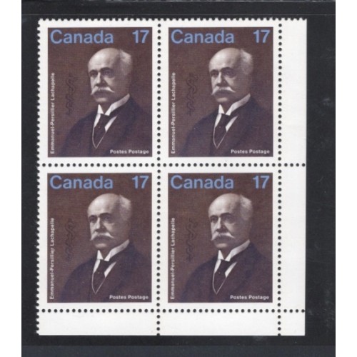 Canada 877 Corner Block LR VF MNH