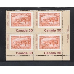 Canada 910 Plate Block LR VF MNH