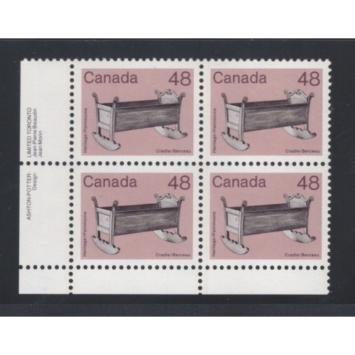 Canada 929 Plate Block LL VF MNH