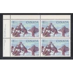Canada 934iii Plate Block UL No. 2 VF MNH