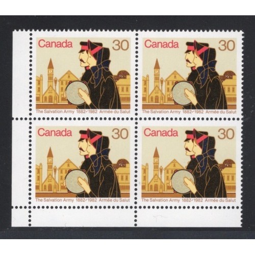 Canada 954 Corner Block LL VF MNH
