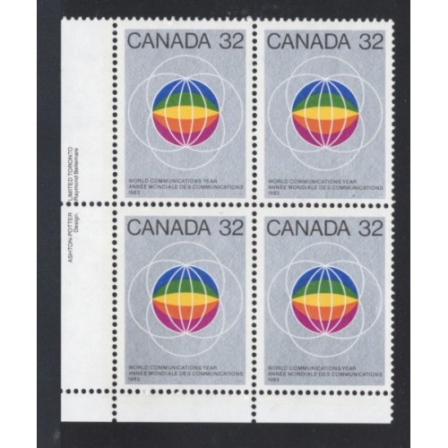 Canada 976i Plate Block LL VF MNH