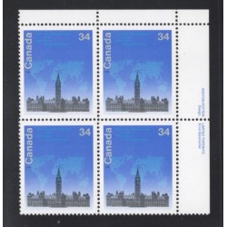Canada 1061 Plate Block UR VF MNH