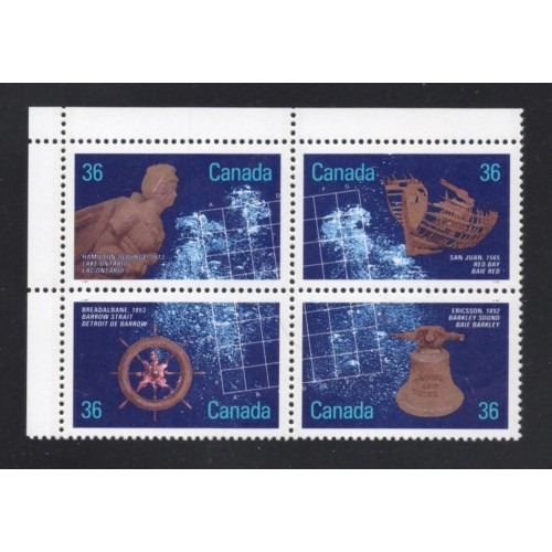 Canada 1144a Corner Block UL VF MNH