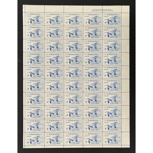 Canada 353 Sheet UR No. 2 VF MNH