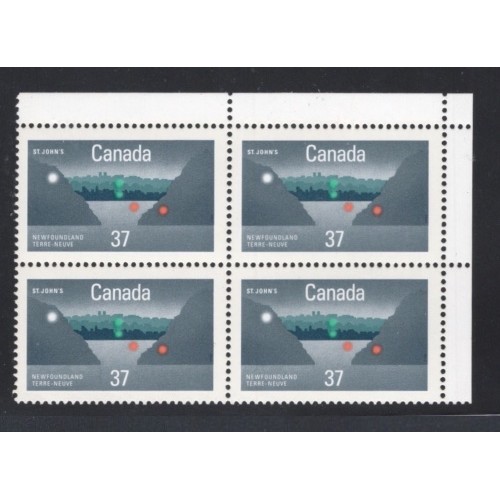 Canada 1214 Corner Block UR VF MNH