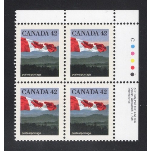 Canada 1356 Plate Block LR VF MNH