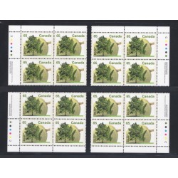 Canada 1367 Plate Blocks Matched Set VF MNH