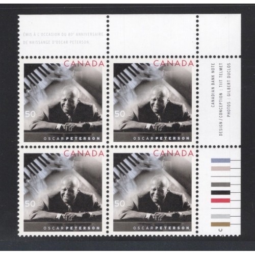 Canada 2118 Plate Block UR VF MNH