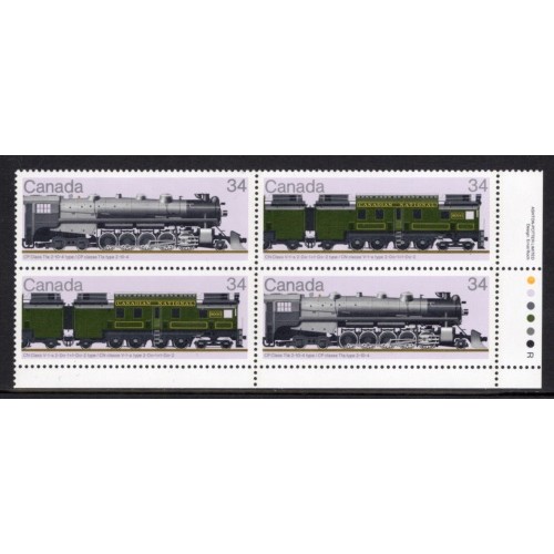 Canada 1119ai Plate Block LR VF MNH
