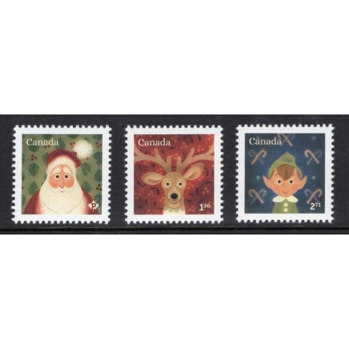 Canada 3308a-c Singles from Souvenir Sheet VF MNH