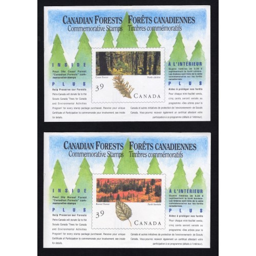 Canada 1283-6 (PC) Petro Canada Sponsorship - Set of 4 VF MNH