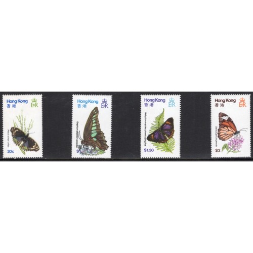 Hong Kong 354-7 MNH