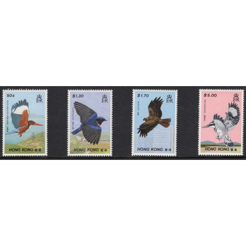 Hong Kong 519-22 MNH